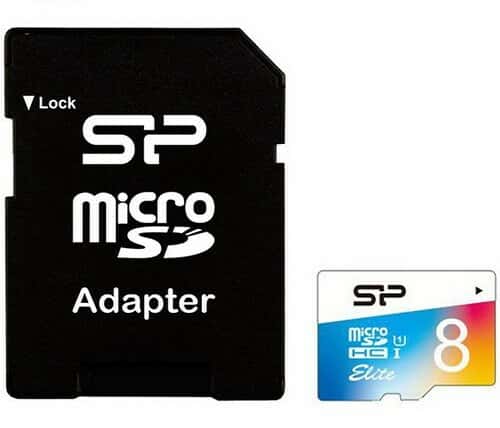 کارت حافظه  سیلیکون پاور Color Elite microSDHC UHS-I U1 C10 8Gb124512